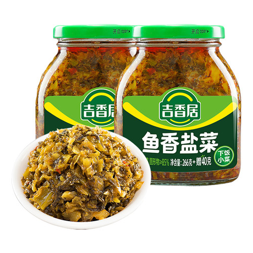 吉香居罐装四川306g*2开味下饭菜