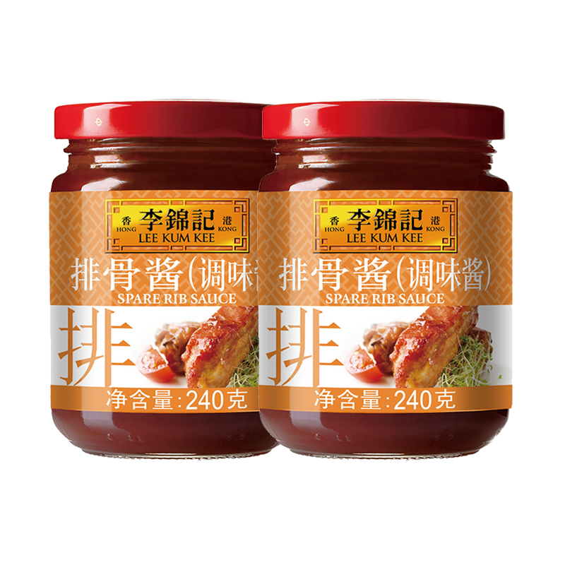 李锦记排骨酱调味酱拌面调味酱
