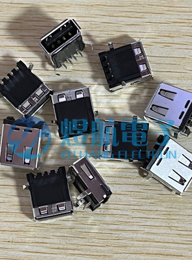 Molex连接器 676432911 67643-2911 USB-A 4P 原装现货