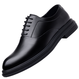 内增高男鞋10cm真皮正装增高商务皮鞋英伦结婚新郎鞋隐形男士增高