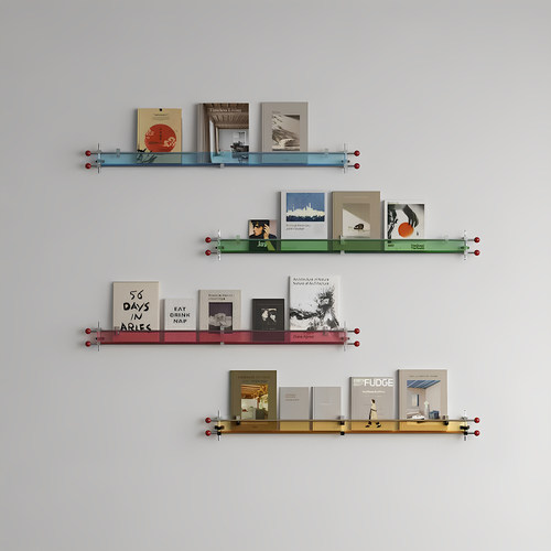 亚克力光轴杂志书报架