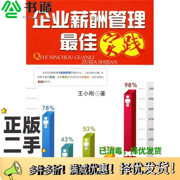 正版二手图书企业薪酬管理最佳实践王小刚著中国经济出版社9787501798353