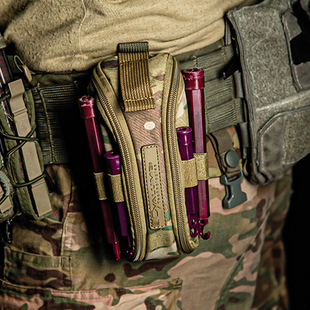 Triceratops三角龙新款 4寸6寸 紫色IR荧光棒 红外夜视可见 军规