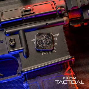 极其氪金LAB&罗刹 低可视度魔术贴士气章25mm 黑标碳纤维轻量化