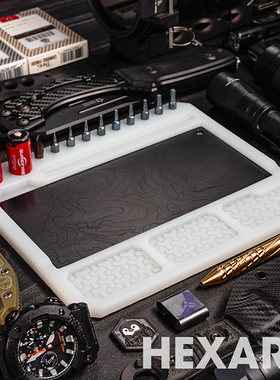 [PRITAC] Hexard PW02 个人工作维修垫 EDC托盘 工具保养垫收纳盘