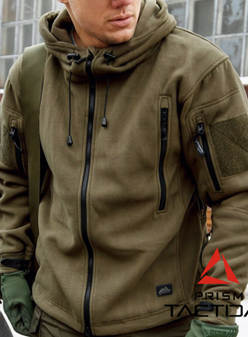 Helikon赫利肯 PATRIOT爱国者男士秋冬防风抓绒 连帽重磅保暖外套