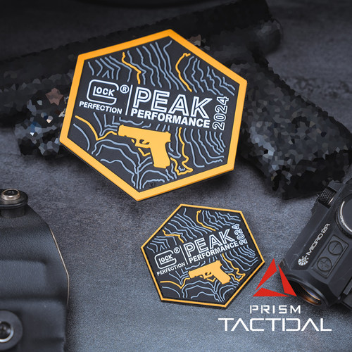 GLOCK PEAK PERFORMANCE 2024年限量战术章 杯垫文创周边