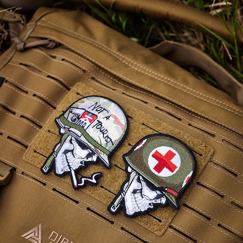 美国MA医疗兵刺绣魔术贴
