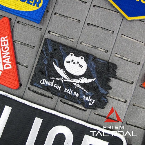 2022新版海盗猫魔术贴猫虎兽刺绣