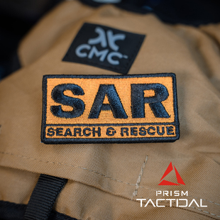 GEGG盖格安全 SAR Search & Rescue搜索救援 刺绣魔术贴 士气章