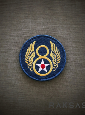 美国PDW Mighty 8th Morale Patch PDW士气章臂章 刺绣魔术贴