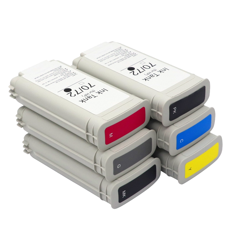碳宝适用惠普HP72墨盒T1100 T790 T610 T770 T620 T1200 T1300 T1120 T2300 T1708惠普绘图仪T795打印机墨盒