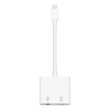 电驼音频转接器充电2合1适用于苹果17/16/15手机USB-C接口iphone/14/13/12/11转耳机转接头转声卡直播吃鸡3.5