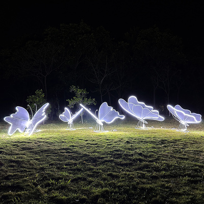 售楼部蝴蝶雕塑装饰摆件