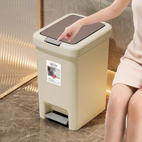 双开盖垃圾桶防水防味加厚用料