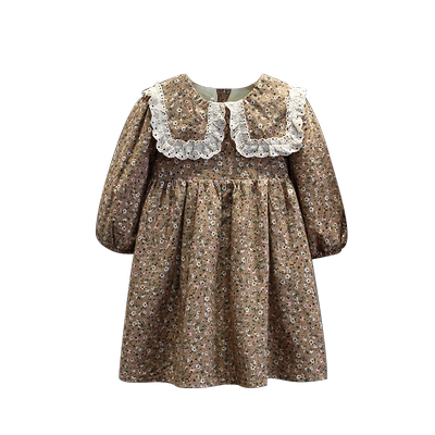 裙子女童连衣裙秋冬长裙韩版新款