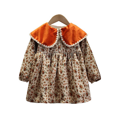 女童长袖韩版冬季加绒