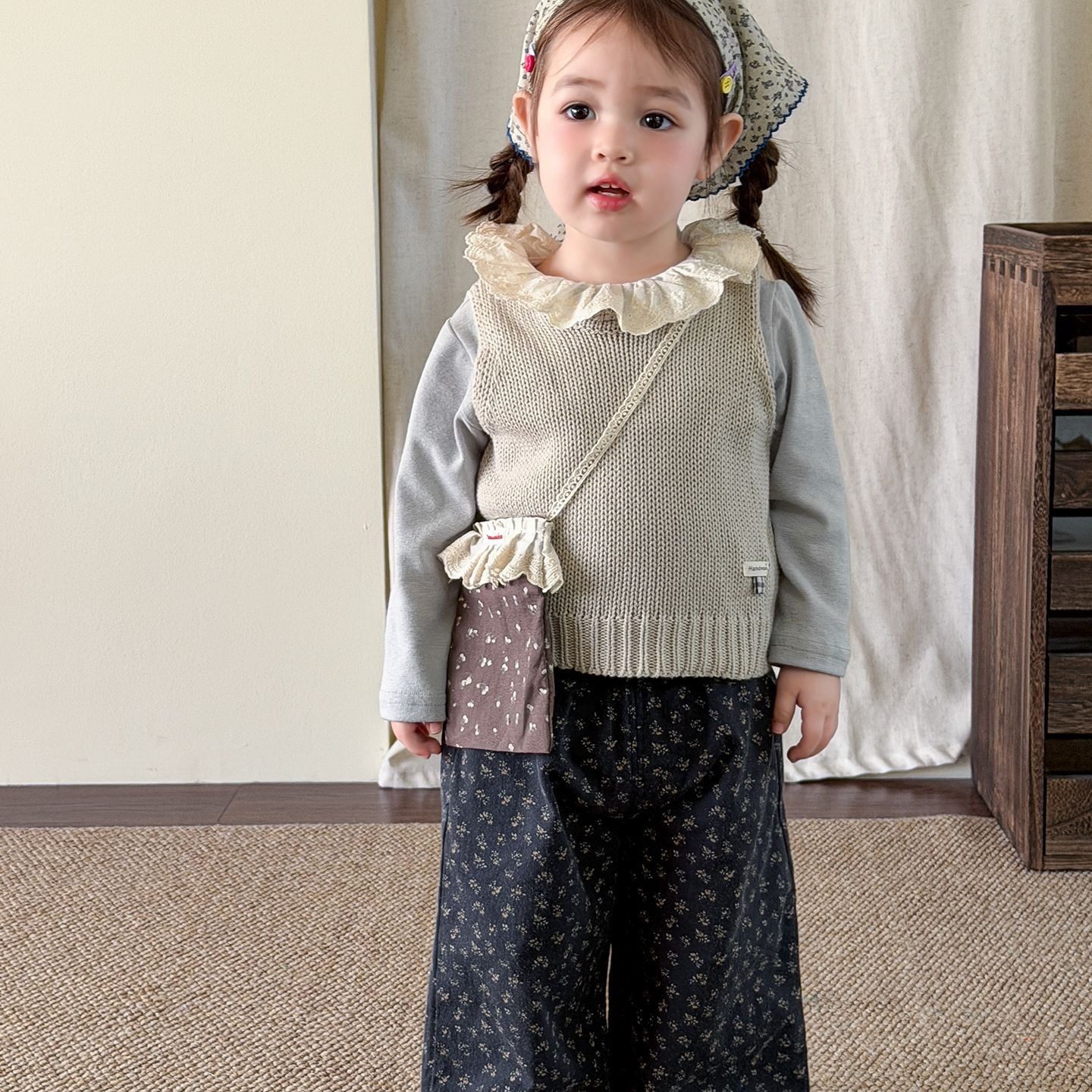 女童套装春装2026新款洋气儿童衣服婴儿女宝毛衣,童装/婴儿装/亲子装,套装,淘宝优惠券,粉丝福利购,淘宝优惠卷