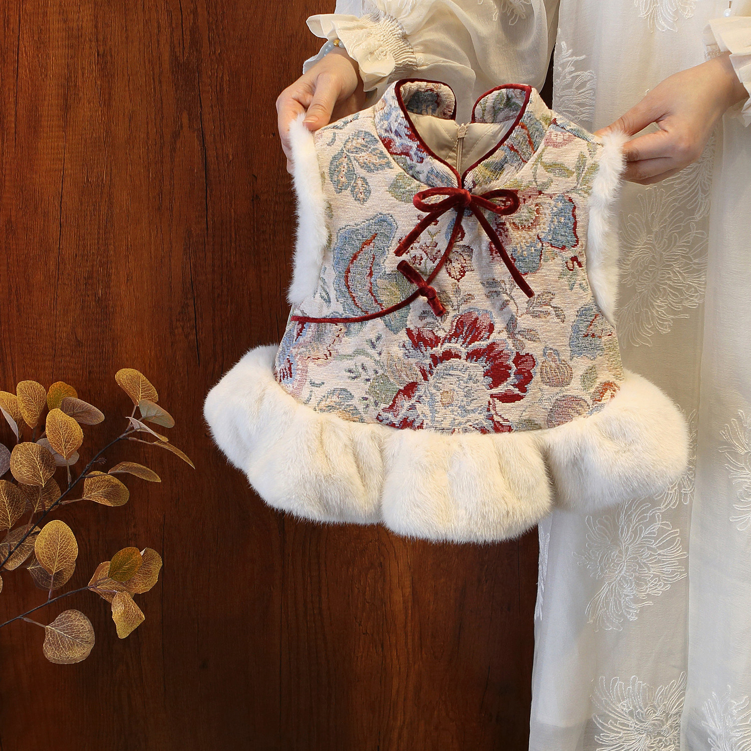 女童国风马甲2025冬装新款儿童过年拜年衣服宝宝加厚夹棉保暖上衣,童装/婴儿装/亲子装,唐装,淘宝优惠券,粉丝福利购,淘宝优惠卷