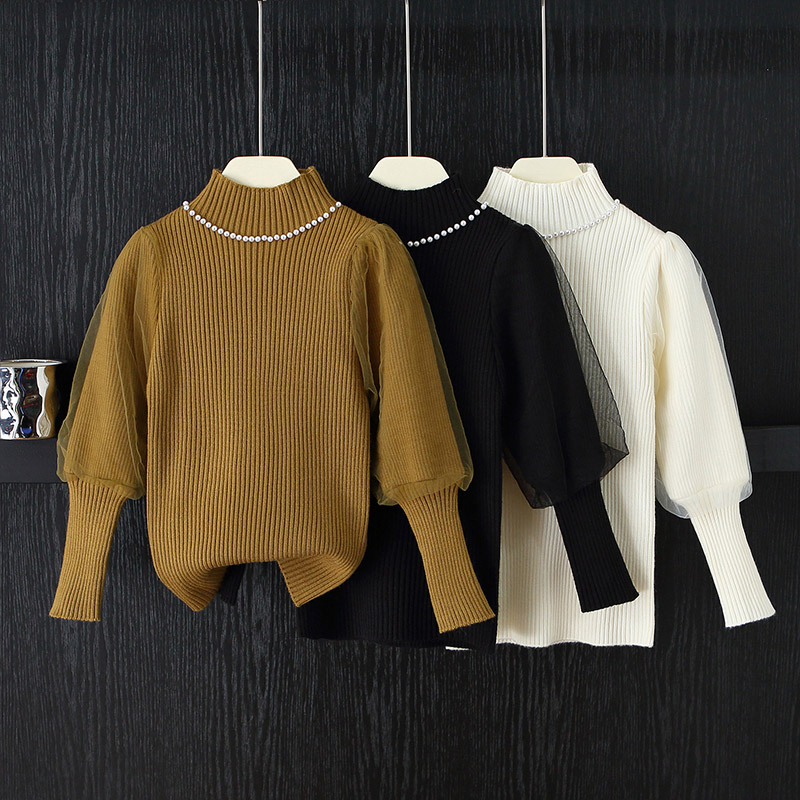 女童韩版新款长袖T恤打底衫时髦