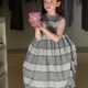 女童韩系高品质大牌格子棉布连衣裙儿童时尚 26年夏季 新品 背心裙