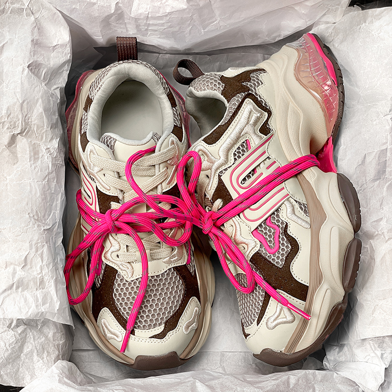 反叛星球老爹鞋2025新款女厚底增高软底轻便冬季女鞋休闲百搭运动