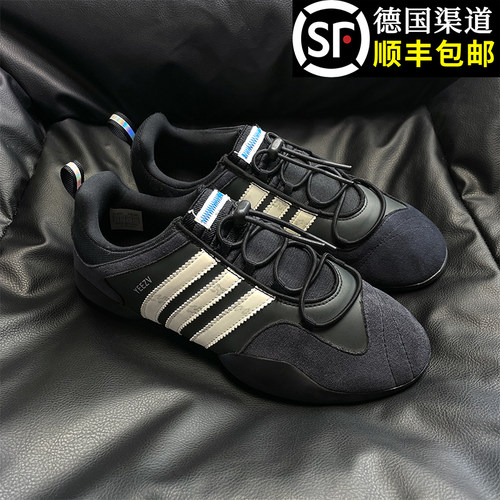 官方正品赛车鞋三杠运动德训鞋男女款2026新款百搭休闲低帮板鞋潮