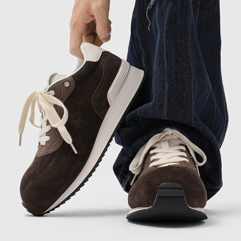 【高品质】情侣鞋子新款潮牌运动休闲鞋春季通勤复古慢跑厚底男鞋,流行男鞋,休闲板鞋,淘宝优惠券,粉丝福利购,淘宝优惠卷