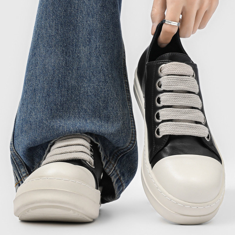 【高品质】小众设计感板鞋男透气百搭米奇大头鞋潮流休闲高级男鞋,流行男鞋,休闲板鞋,淘宝优惠券,粉丝福利购,淘宝优惠卷