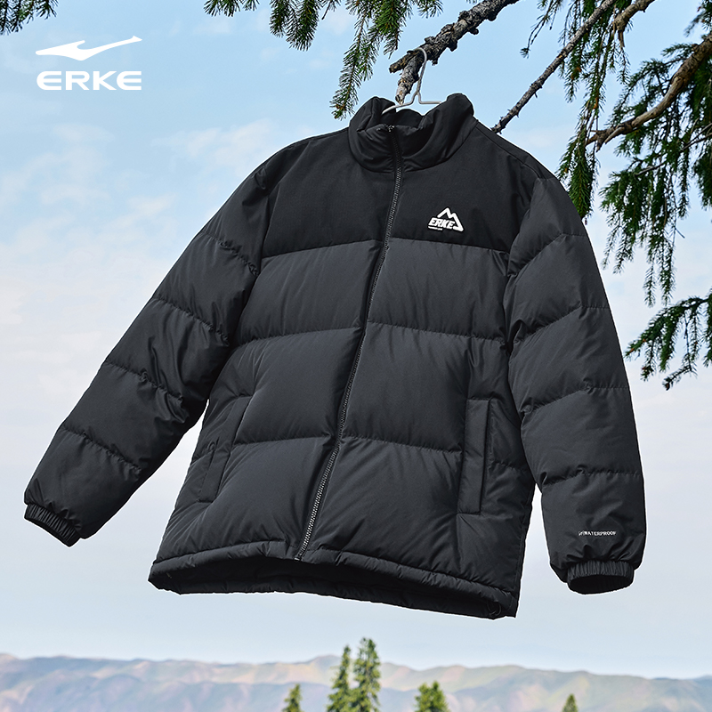 erke/鸿星尔克羽绒服男士
