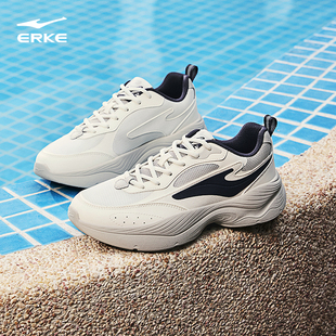 鸿星尔克狂澜4男鞋新款休闲鞋厚底增高老爹鞋百搭软底运动鞋跑鞋