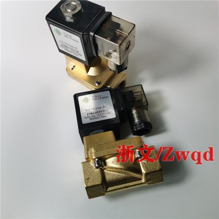 进水电磁阀21WA4K0B130铜体常闭21WA4KOB130二通G1/2 PG