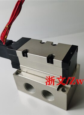 VF8120-4D-06 5D-06 4G 5G QVF8120二位五通电磁阀六分DN20