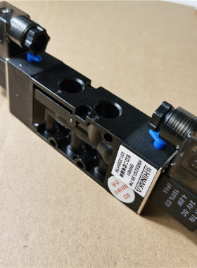 打刀缸电磁阀HNS523D-3B-TW DC24V 5HO401双头二位五通换向阀