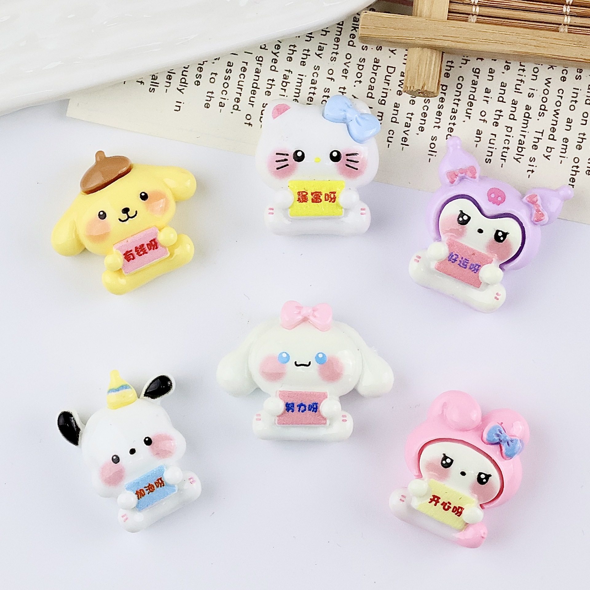 卡通diy树脂配件饰品可爱三丽鸥库洛米奶油胶发夹手机壳鞋扣配饰1,饰品/流行首饰/时尚饰品新,其他DIY饰品配件,淘宝优惠券,粉丝福利购,淘宝优惠卷