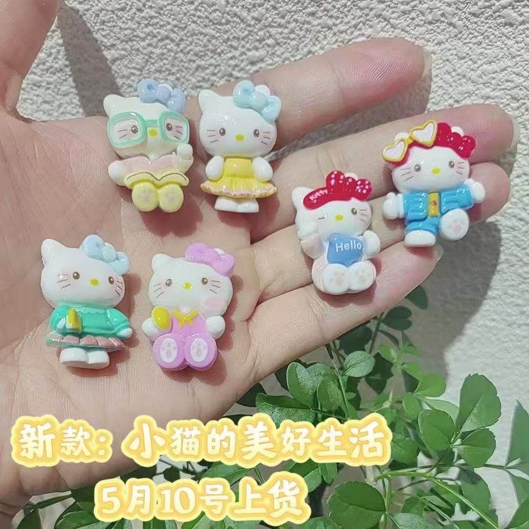 卡通diy树脂配件饰品可爱电话三丽鸥kt猫奶油胶发夹手机壳鞋扣配s,饰品/流行首饰/时尚饰品新,其他DIY饰品配件,淘宝优惠券,粉丝福利购,淘宝优惠卷