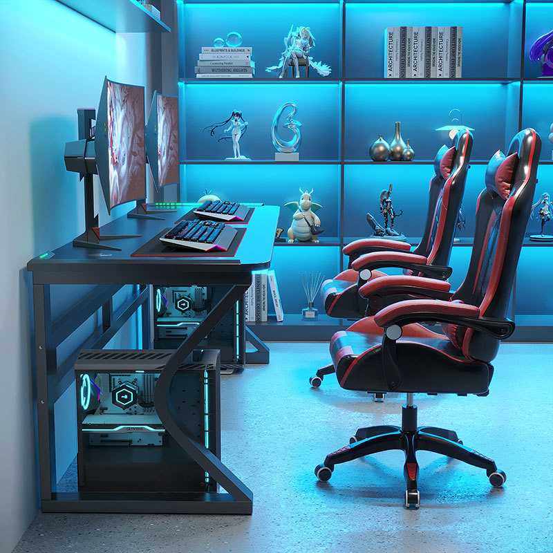 新款直销批电脑台式桌椅套装家用卧室情侣双人游戏桌子网吧酒店碳,住宅家具,电脑桌,淘宝优惠券,粉丝福利购,淘宝优惠卷