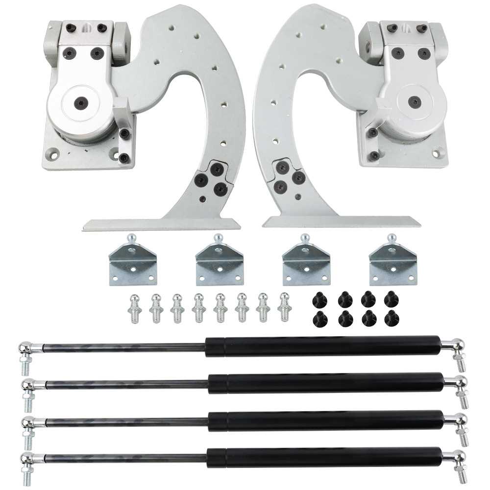 新款直销汽车改装配件通用型不锈钢剪刀门上螺丝固定型无需焊接安