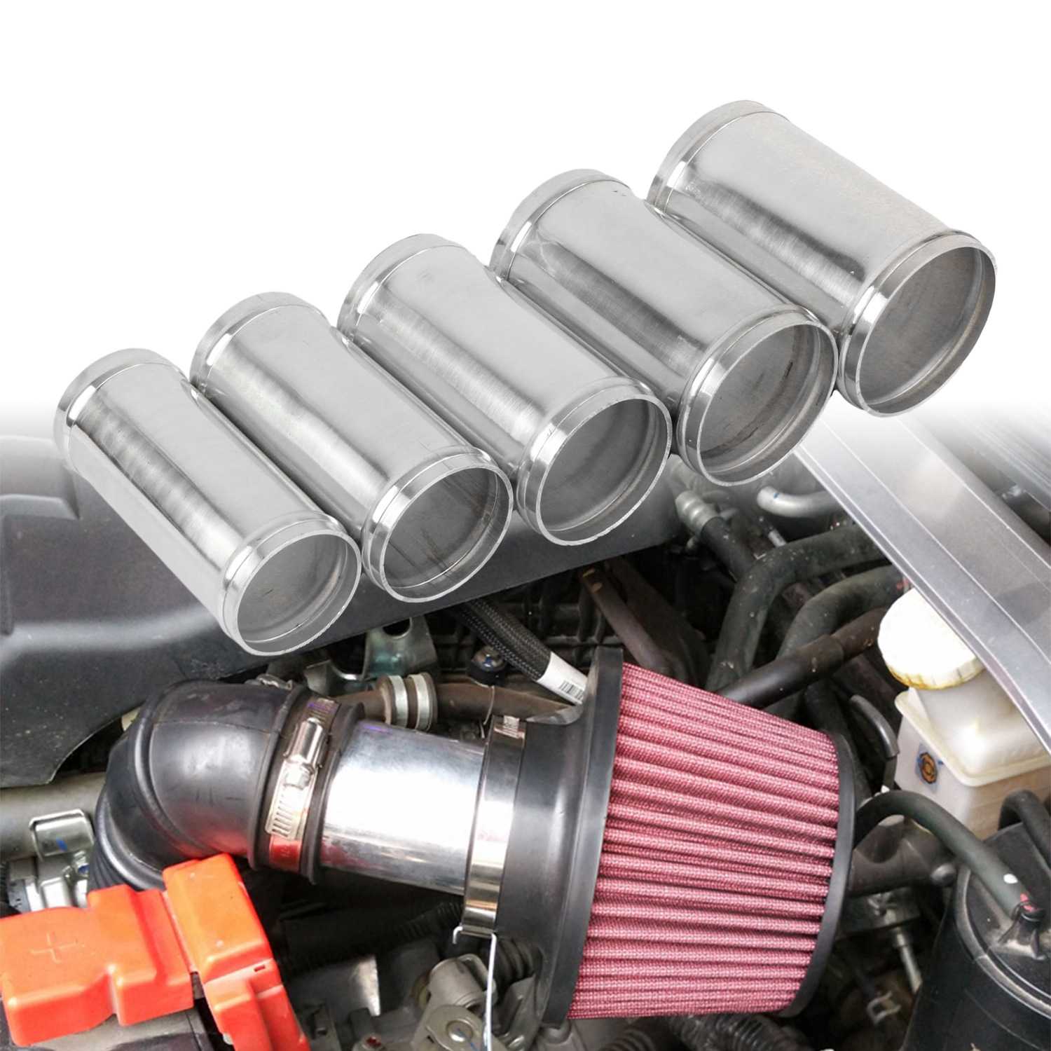 新款直销R-EP 汽车进气改装铝管 发动机进气空滤连接铝管51/57/63