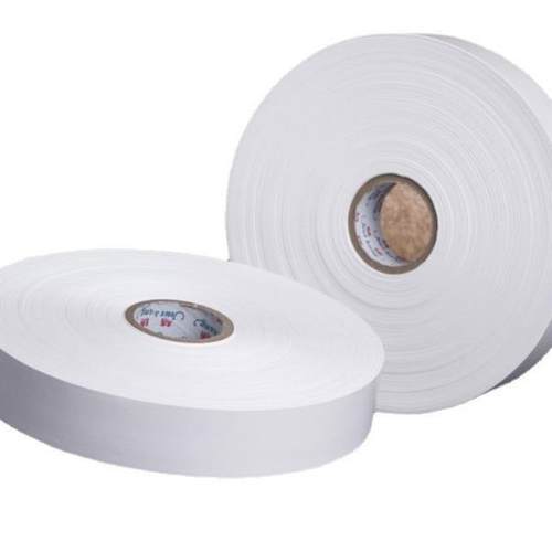 新款直销现货7.6cm大管芯尼龙带服装打印商标带空白涂层带服装辅