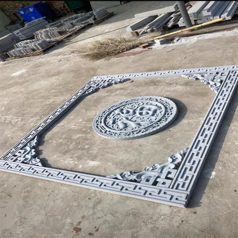 发泡陶瓷装饰古建壁画外墙别墅浮雕壁画中欧式浮雕构件圆形雕刻图片