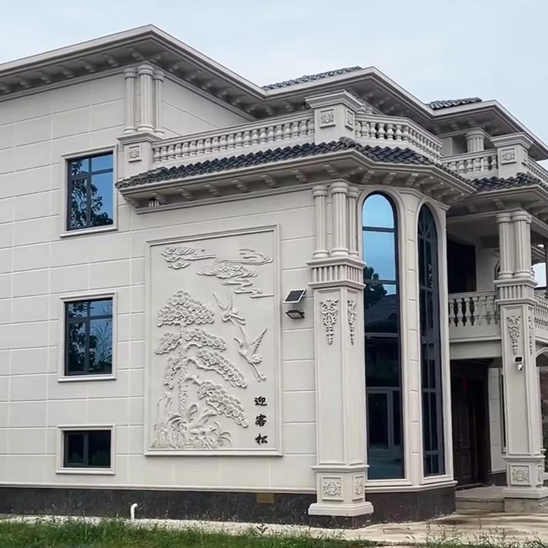 发泡陶瓷欧式窗线包边屋檐线梁托室内外浮雕壁画 eps外墙装饰线条图片