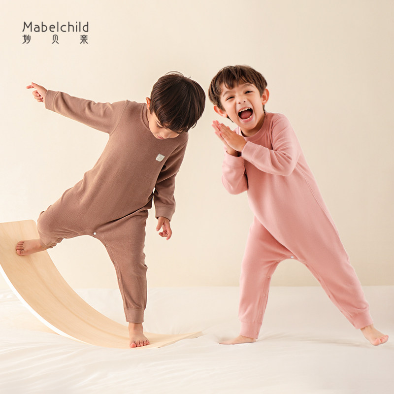 妙贝亲秋冬家居服连体衣