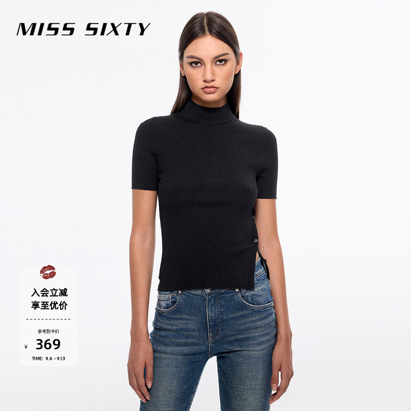 Miss Sixty桑蚕丝针织毛针织衫