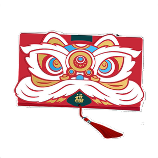 网红春节抖音个性创意多层红包袋利是封2023兔年新年过年折叠红包