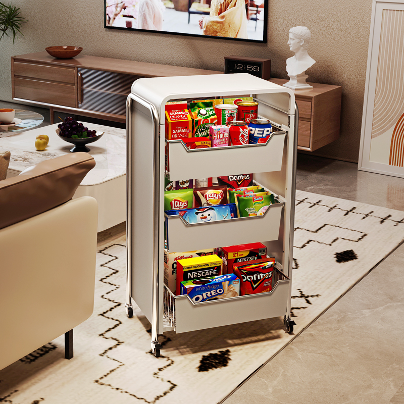 新品零食置物架可抽拉式零食柜