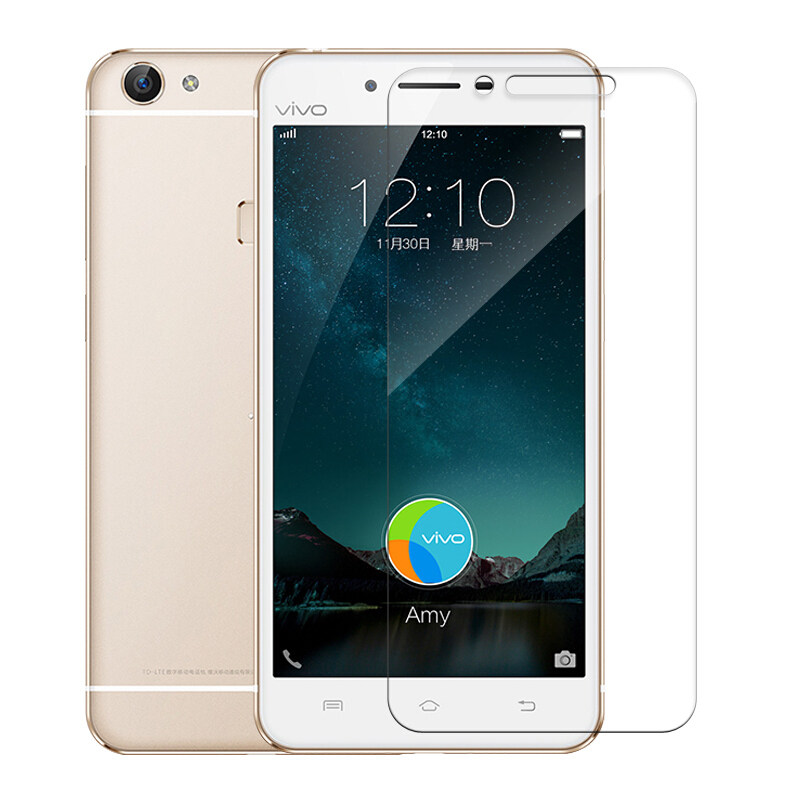 vivo x6plus钢化膜全屏高清手机膜紫光抗蓝光玻璃保护膜5.7英寸