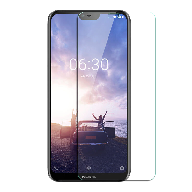 诺基亚X6钢化膜TA-1099高清玻璃保护膜NOKIA X6手机贴膜防刮爆半屏膜适用于