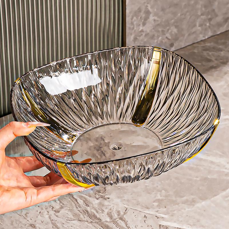 火焰纹理精致高颜值果盘2024新款