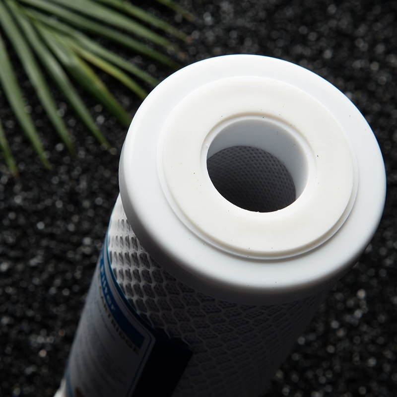 新款直销净水器10寸烧结活性炭滤芯碳棒压缩煤质过滤器网状CTO